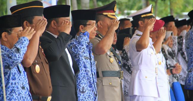 HUT KORPRI, Walikota Minta Pegawai Taati Amanat Presiden